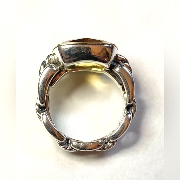 David Yurman Limited Edition Citrine Wheaton Ring - Picture 8 of 16